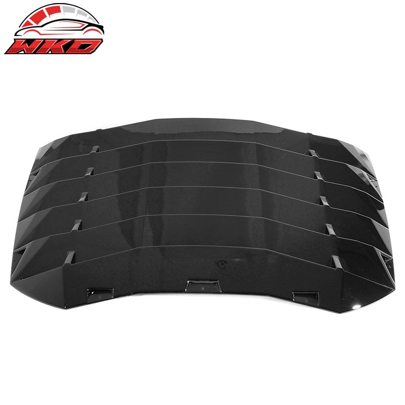 Fits 13-20 Scion FRS/Subaru BRZ/Toyota 86 Rear Window Louver Gloss Black