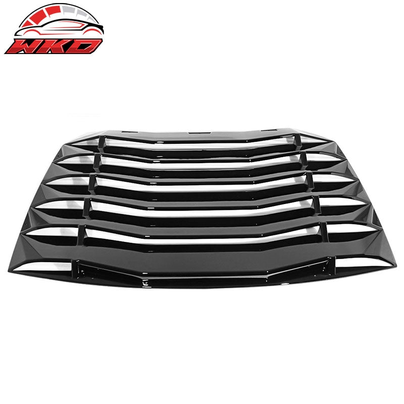 Fits 13-20 Scion FRS/Subaru BRZ/Toyota 86 Rear Window Louver Gloss Black