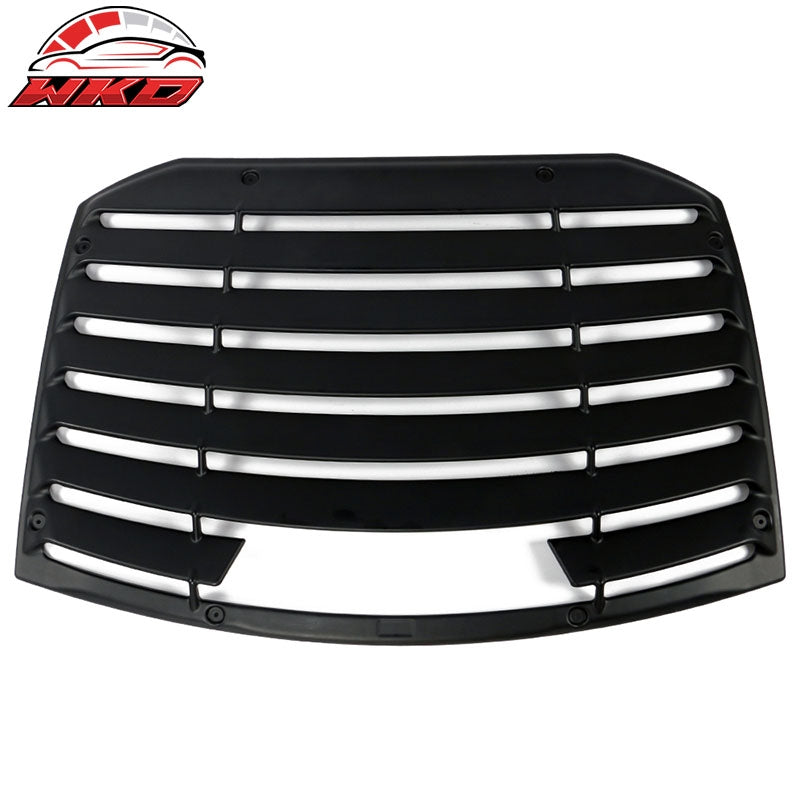 Wholesale 13-20 Scion FRS/Subaru BRZ/Toyota 86 T Style Rear Window Louver Matte Black - Wikond Auto