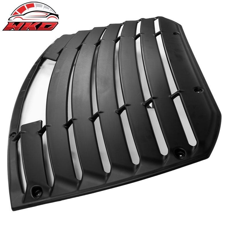 Wholesale 13-20 Scion FRS/Subaru BRZ/Toyota 86 T Style Rear Window Louver Matte Black - Wikond Auto