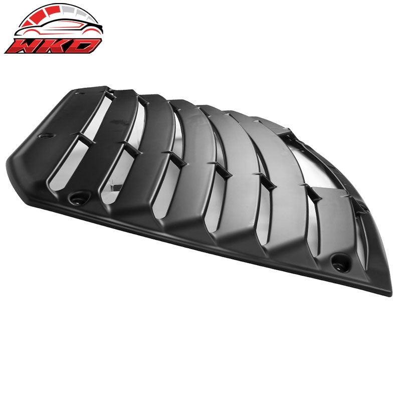 Wholesale 13-20 Scion FRS/Subaru BRZ/Toyota 86 T Style Rear Window Louver Matte Black - Wikond Auto