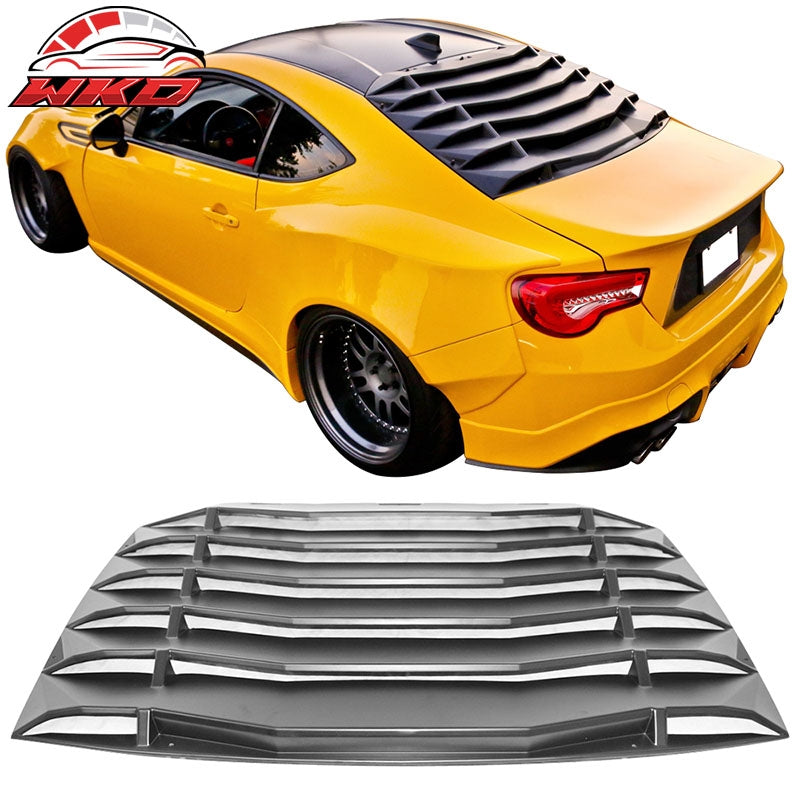 Wholesale 13-20 Scion FRS/Subaru BRZ/Toyota 86 Rear Window Louver Rain Sun Wind Guard
