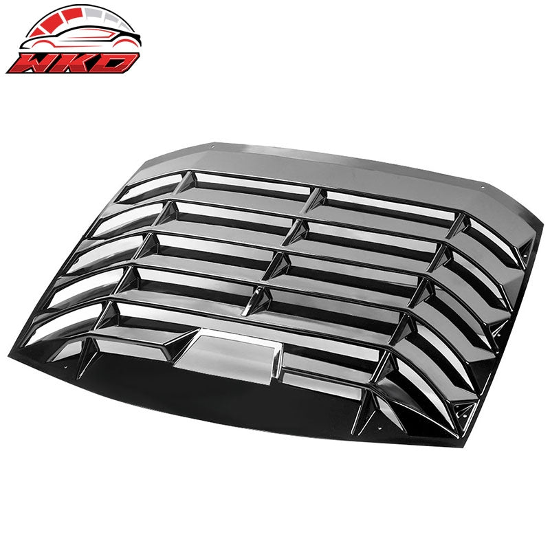 Fits 13-20 Scion FRS/Subaru BRZ/Toyota 86 IKON Style Window Louver Gloss Black