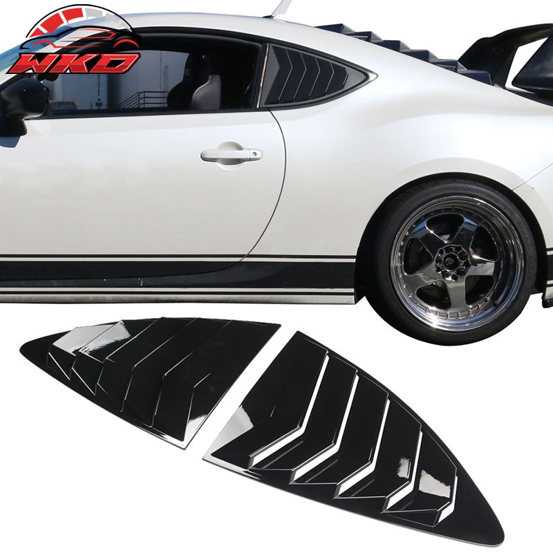 Wholesale 13-20 Scion FRS/Subaru BRZ/Toyota 86 IKON Style Window Louver Gloss Black