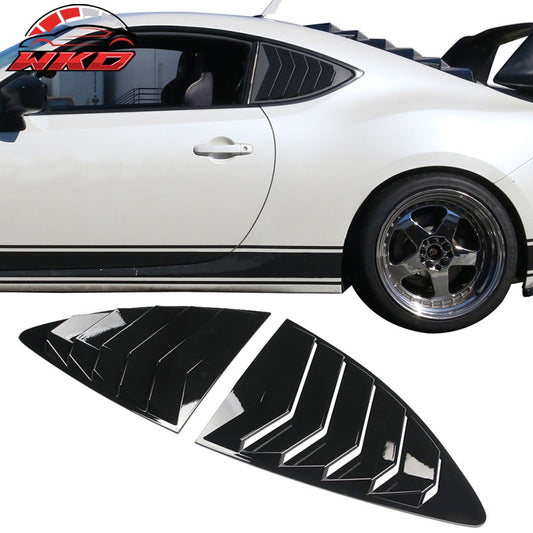 Wholesale 13-20 Scion FRS/Subaru BRZ/Toyota 86 IKON Style Window Louver Gloss Black