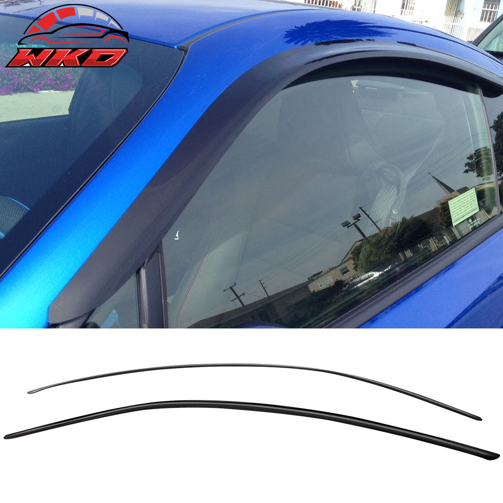 Fits 13-20 FRS/Subaru BRZ/Toyota 86 Acrylic Window Visor Vent Rain Guard 2PC
