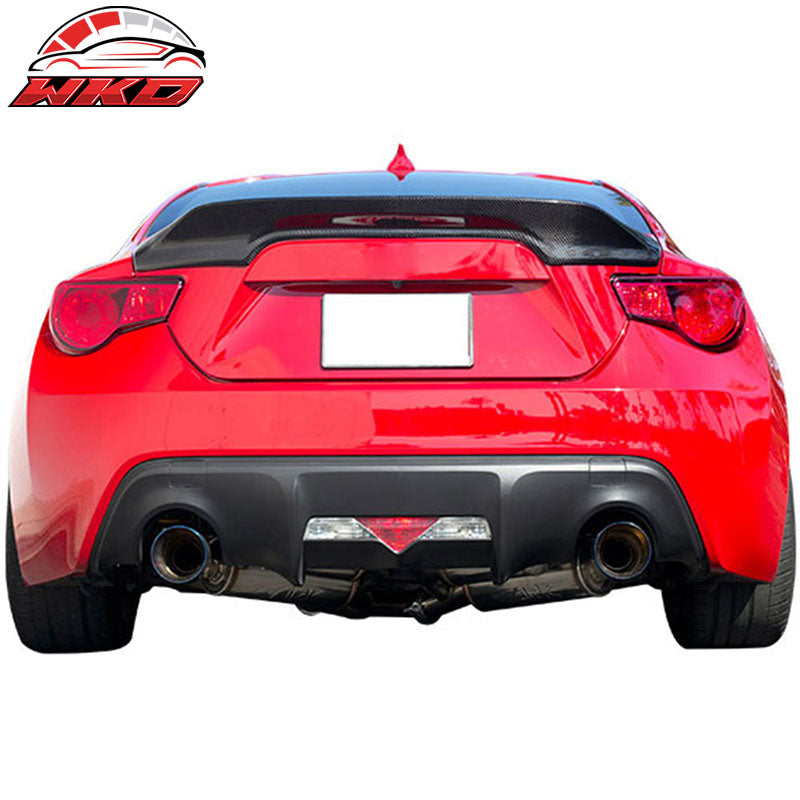 Fits 13-20 Scion FRS/Subaru BRZ/Toyota 86 Matte Carbon Fiber Rear Trunk Spoiler