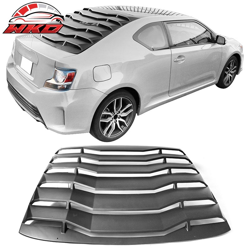 Wholesale 11-16 Scion TC Rear Window Windshield Louver Unpainted ABS