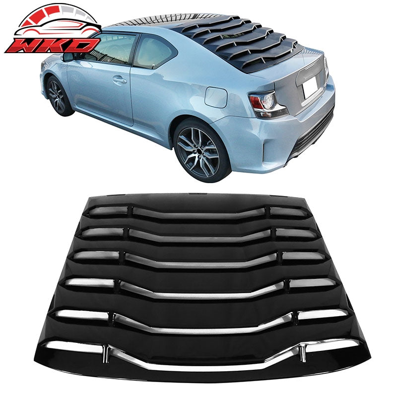 Wholesale 11-16 Scion TC ABS Window Windshield Louver - Gloss Black