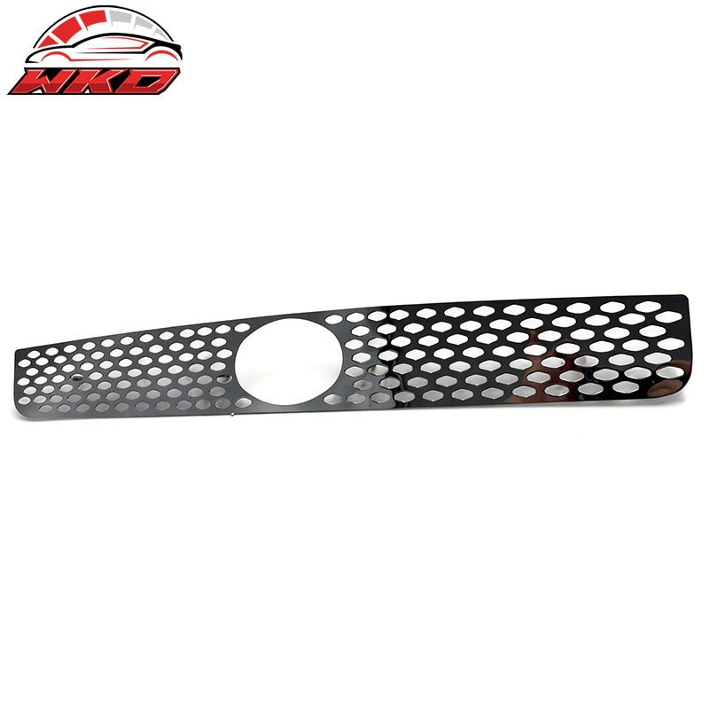 Wholesale 05-07 Scion tC Black Oval Mesh Style Front Bumper Hood Upper Grille Trim - Wikond Auto