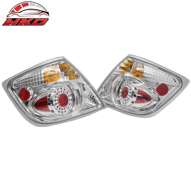 Fits 05-08 Scion tC Left Right RH LH Tail Lights Rear Brake Lamps Set Clear Lens