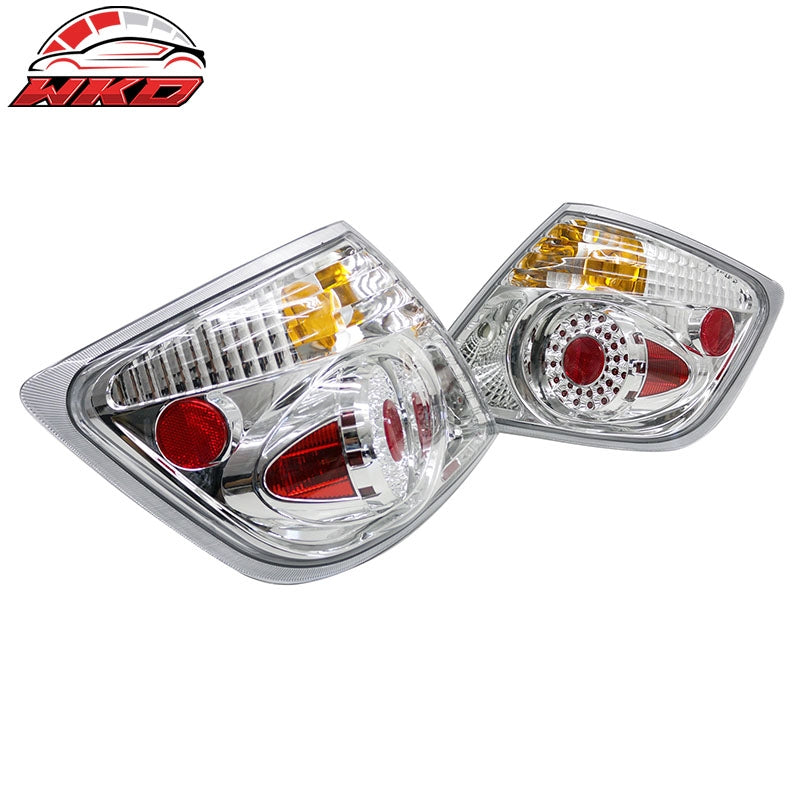 Fits 05-08 Scion tC Left Right RH LH Tail Lights Rear Brake Lamps Set Clear Lens