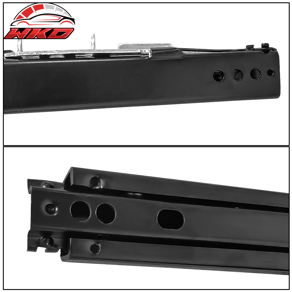 Universal 16" Locking Dual Racing Seat Adjustable Slider Steel Rail Track Set