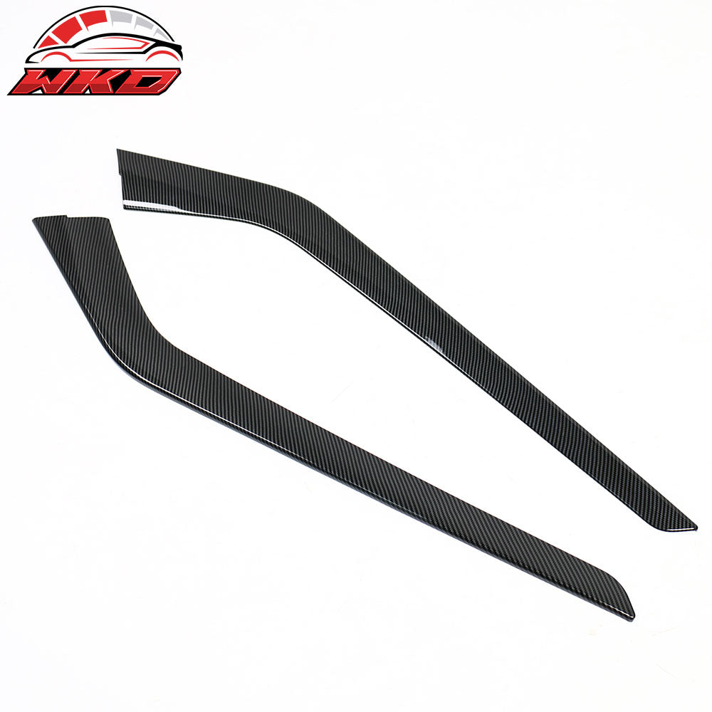 Wholesale 21-23 Tesla Model 3 Y Control Gear Shift Panel Trim Carbon Fiber Print 2PCS