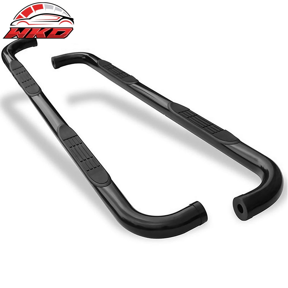 09-14 Dodge Journey 3" Round Hole Side Bars Running Boards | Wholesale