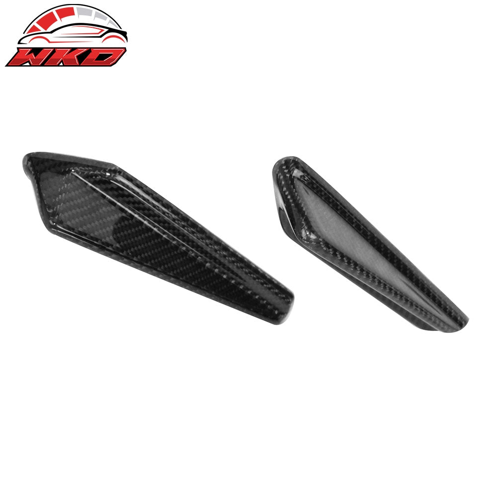Closeout! 15-21 Subaru WRX STI Style Front Bumper Side Canards Carbon Fiber | Wholesale