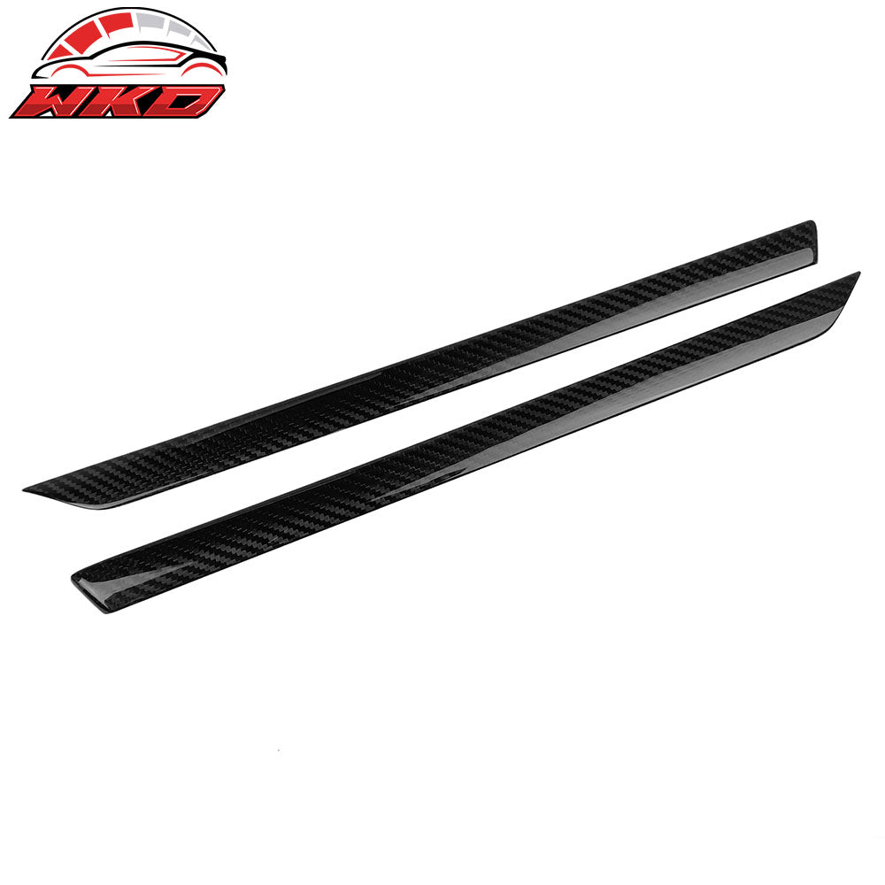 Closeout! Fits 16-21 10th Honda Civic X Side Door Panel Trim Cover Carbon Fiber