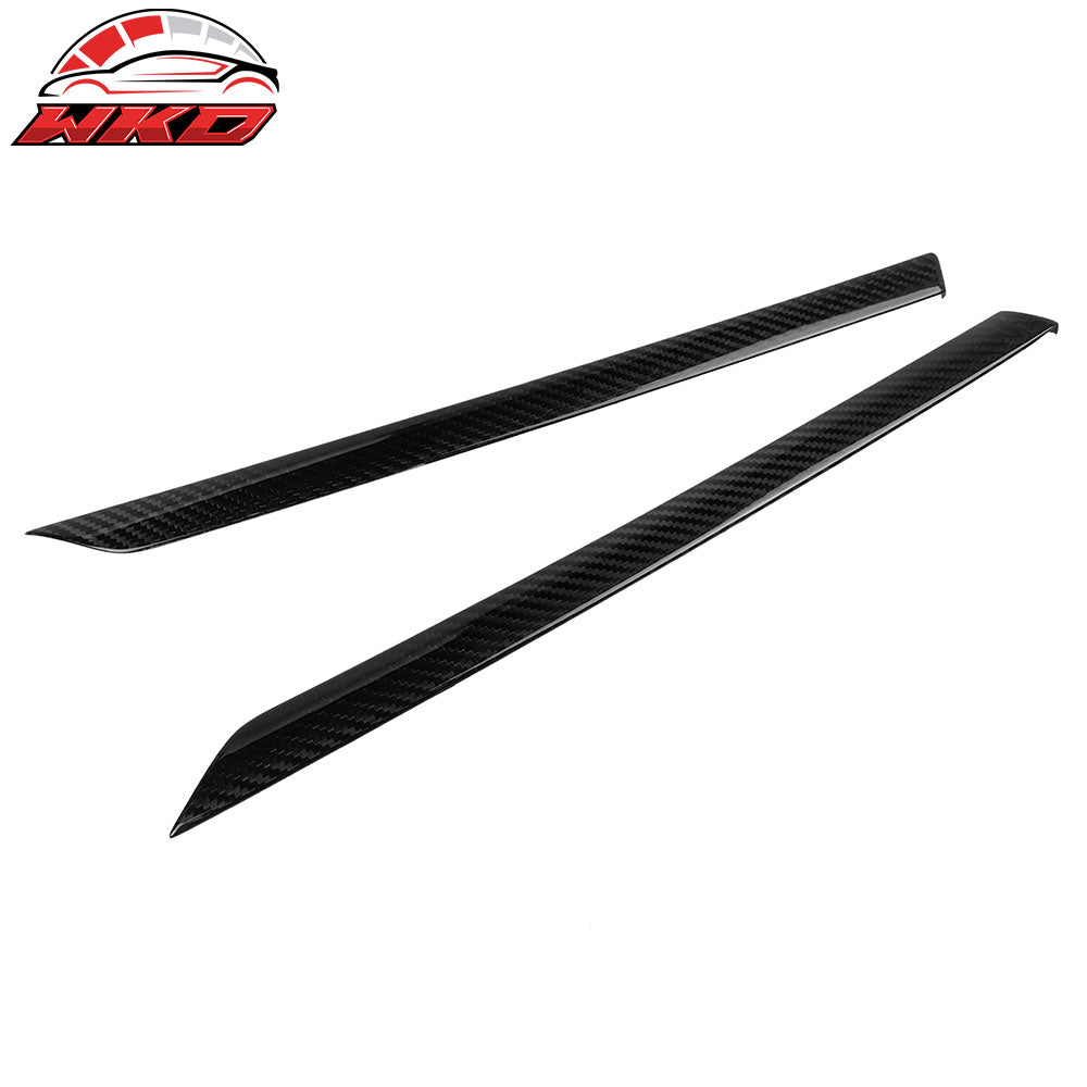 Closeout! Fits 16-21 10th Honda Civic X Side Door Panel Trim Cover Carbon Fiber