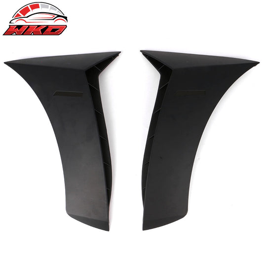 Wholesale 15-18 Benz W205 C-Class Sedan 2PCS Side Fender Air Vents ABS Matte Black