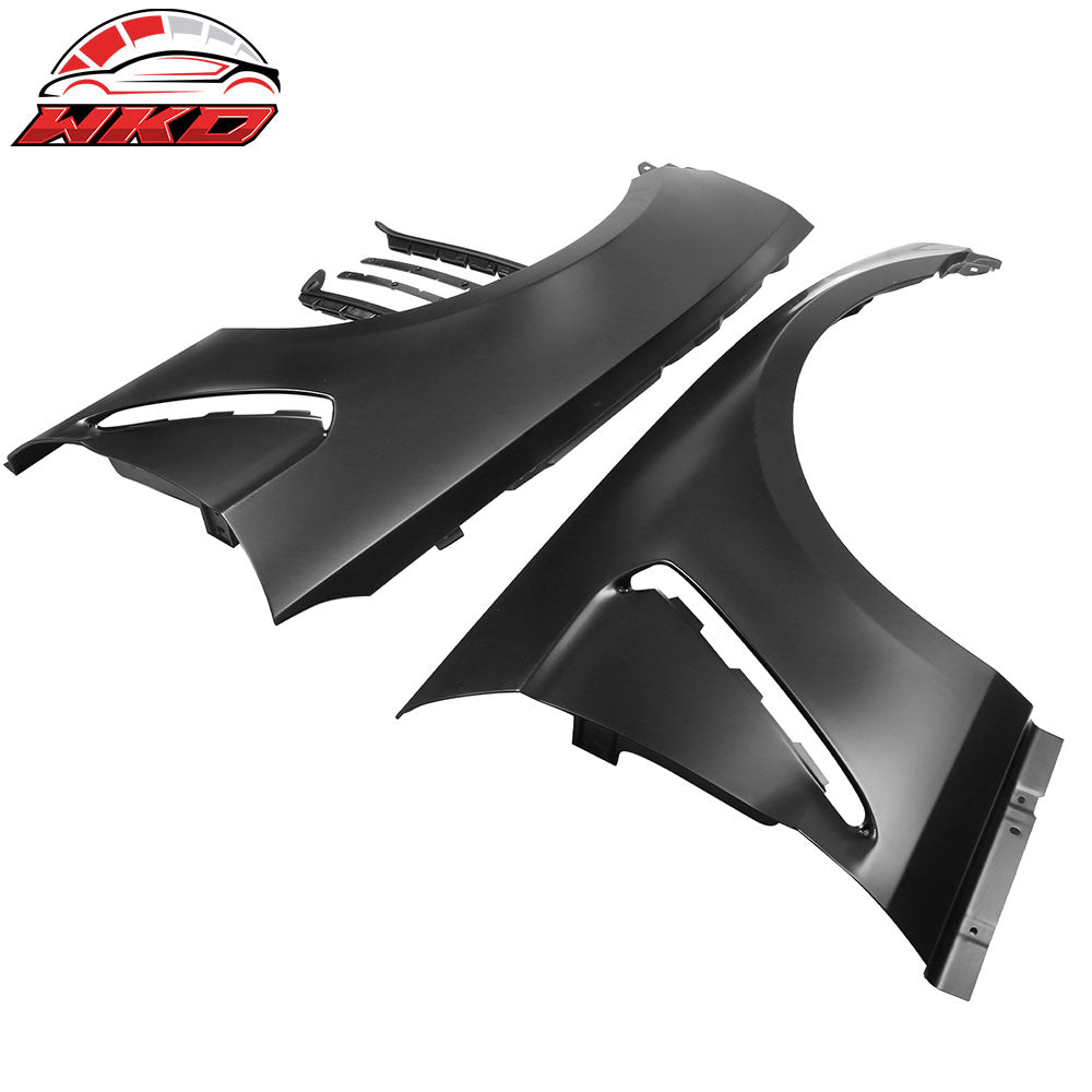 Fits 10-12 Ford Mustang GT500Ā & 13-14Ā GT GT500 V6 GT350 Style 2PCS Side Fenders