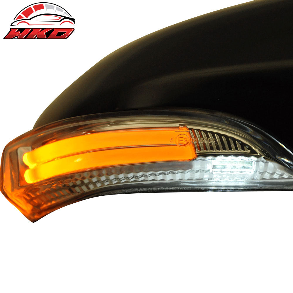 Fit 14-16 Toyota Corolla Yaris Side Mirror Cover LED Light Strip