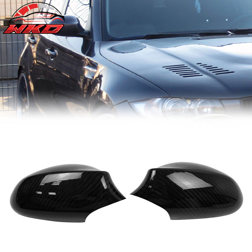 Closeout! Fits 08-11 BMW E82 1-Series Side Mirror Covers Carbon Fiber OE Style
