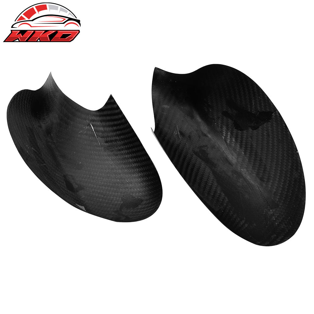 Closeout! Fits 08-11 BMW E82 1-Series Side Mirror Covers Carbon Fiber OE Style