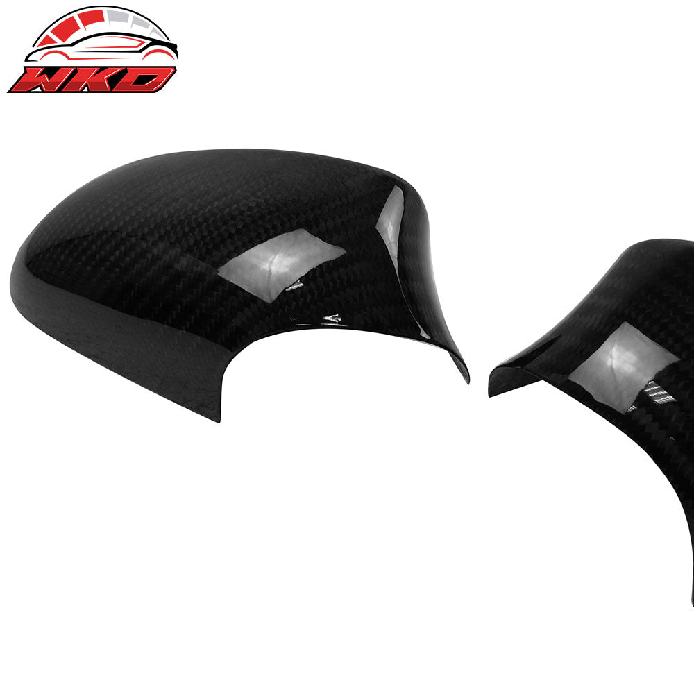 Closeout! Fits 08-11 BMW E82 1-Series Side Mirror Covers Carbon Fiber OE Style
