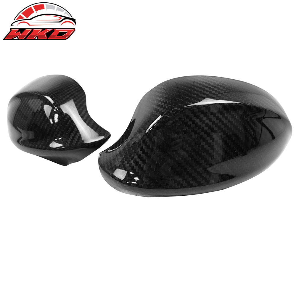 Closeout! Fits 06-08 BMW E90 3-Series Side Mirror Covers Carbon Fiber OE Style