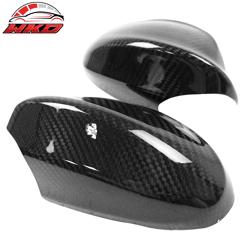 Closeout! Fits 06-08 BMW E90 3-Series Side Mirror Covers Carbon Fiber OE Style