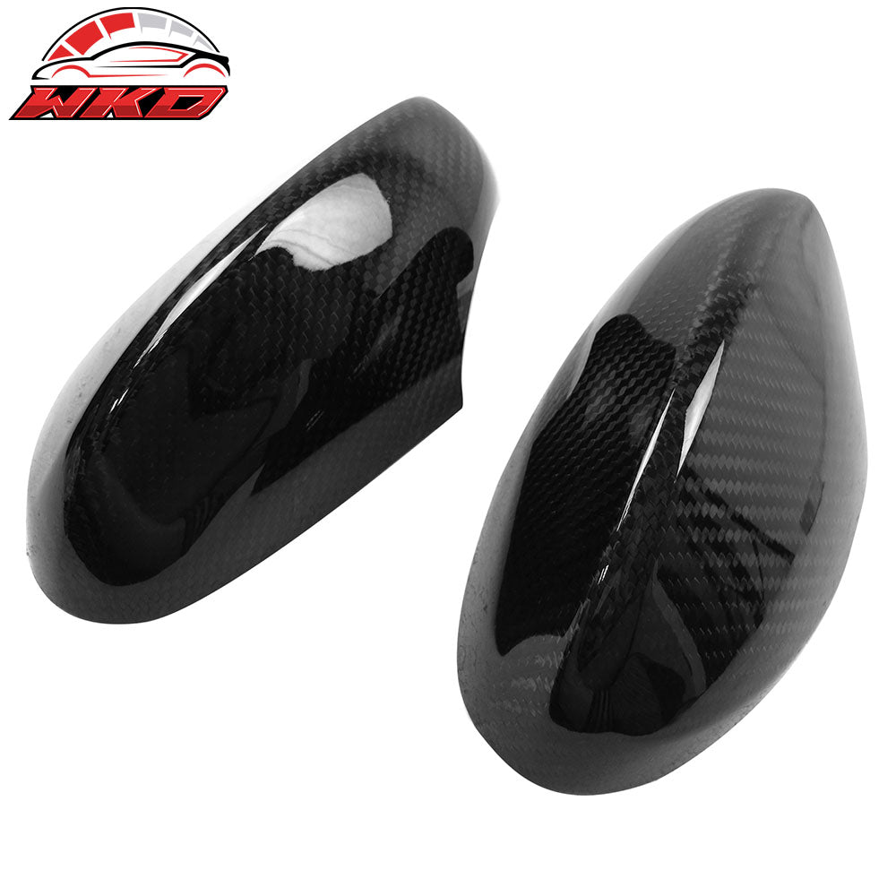 Closeout! Fits 07-09 BMW E92 3-Series Side Mirror Covers Carbon Fiber OE Style