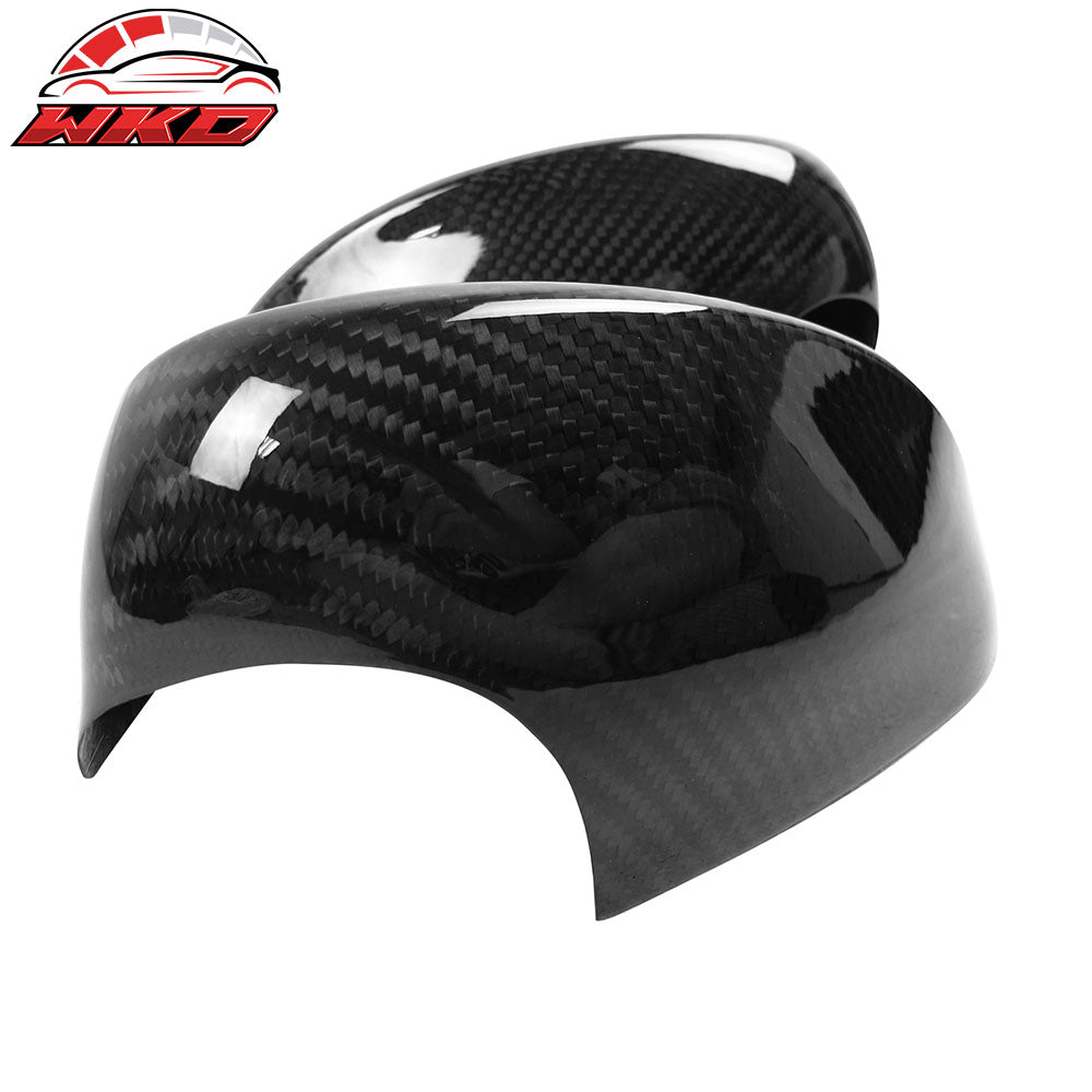 Closeout! Fits 07-09 BMW E92 3-Series Side Mirror Covers Carbon Fiber OE Style