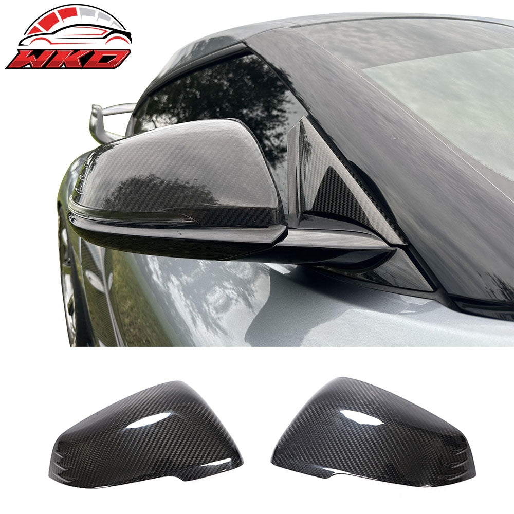 Dry Carbon Fiber 20-26 Toyota GR Supra A90 A91 MK5 Side Mirror Covers Gloss | Wholesale