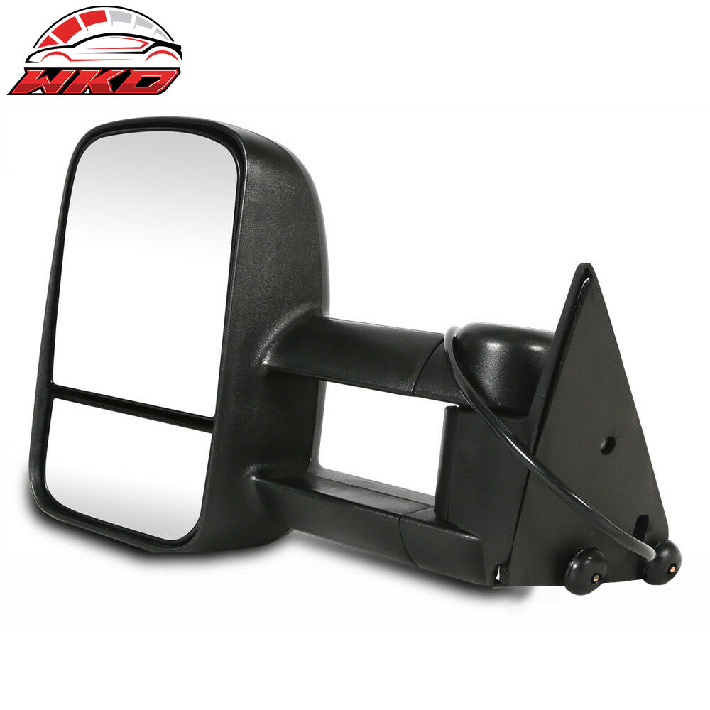 Fits 03-07 Chevy Silverado GMC Sierra 1500 Power Heated Tow Mirror W/ LED Signal
