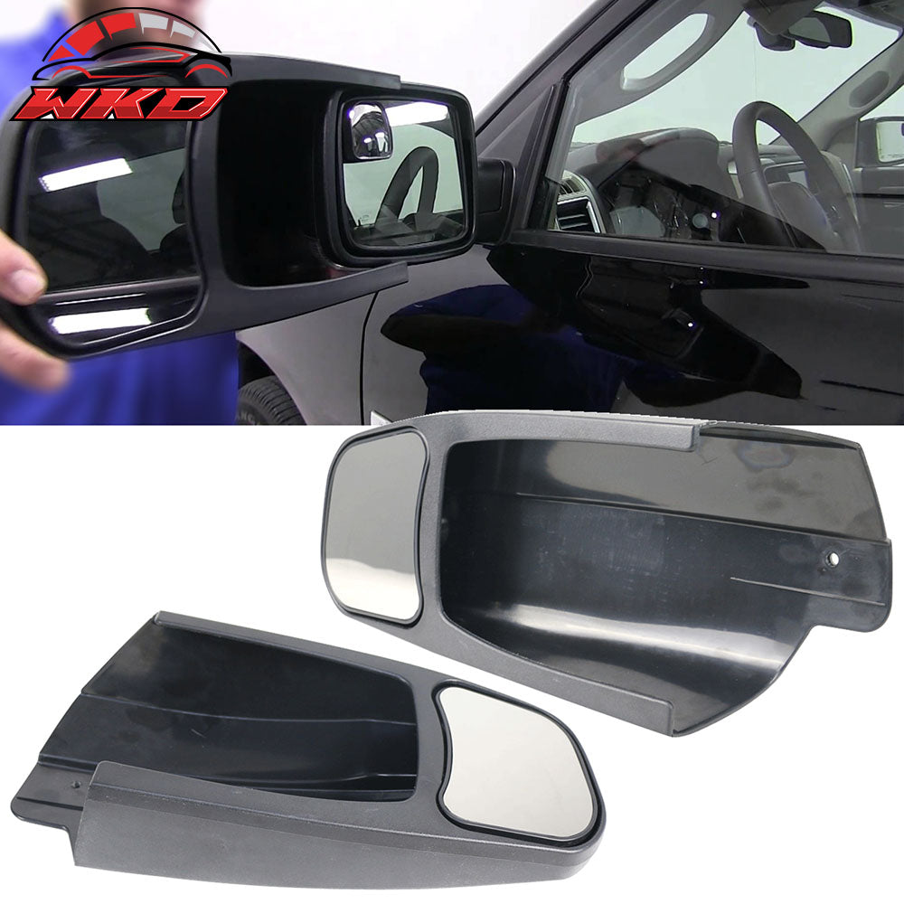 Fits 09-18 Dodge Ram 1500 2500 Turn Signal Side Towing Mirrors Set 2PCS