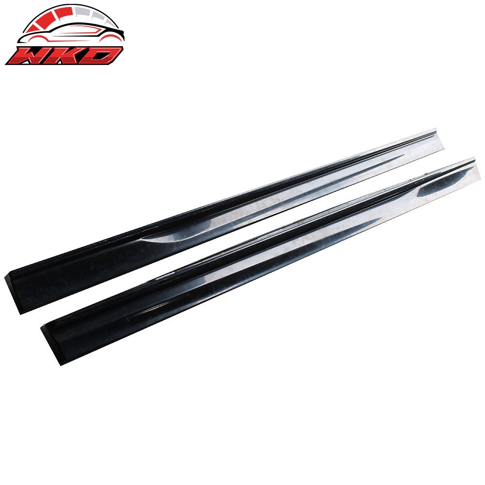 14-18 Mazda 3 4/5DR K-Style Side Skirt Extension Unpainted Black ABS | Wholesale - Wikond Auto