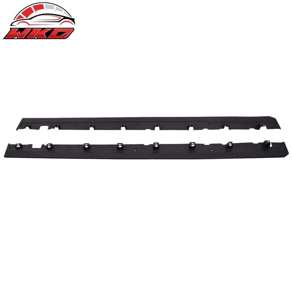 10-14 Ford Mustang V6 V8 GT Bottom Line Side Skirt Splitter PP Rocker Panel | Wholesale - Wikond Auto