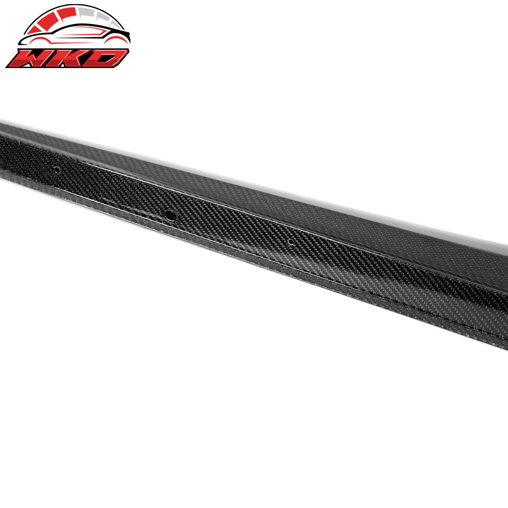 Fits 23-25 Chevy Corvette C8 Z06/E-Ray/ZR1 Side Skirts Carbon Fiber Rocker Panel
