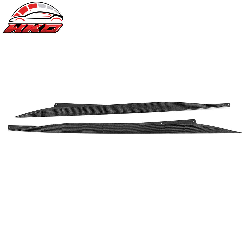 20-25 Chevrolet Corvette C8 Z51 Side Skirts Carbon Fiber CF | Wholesale