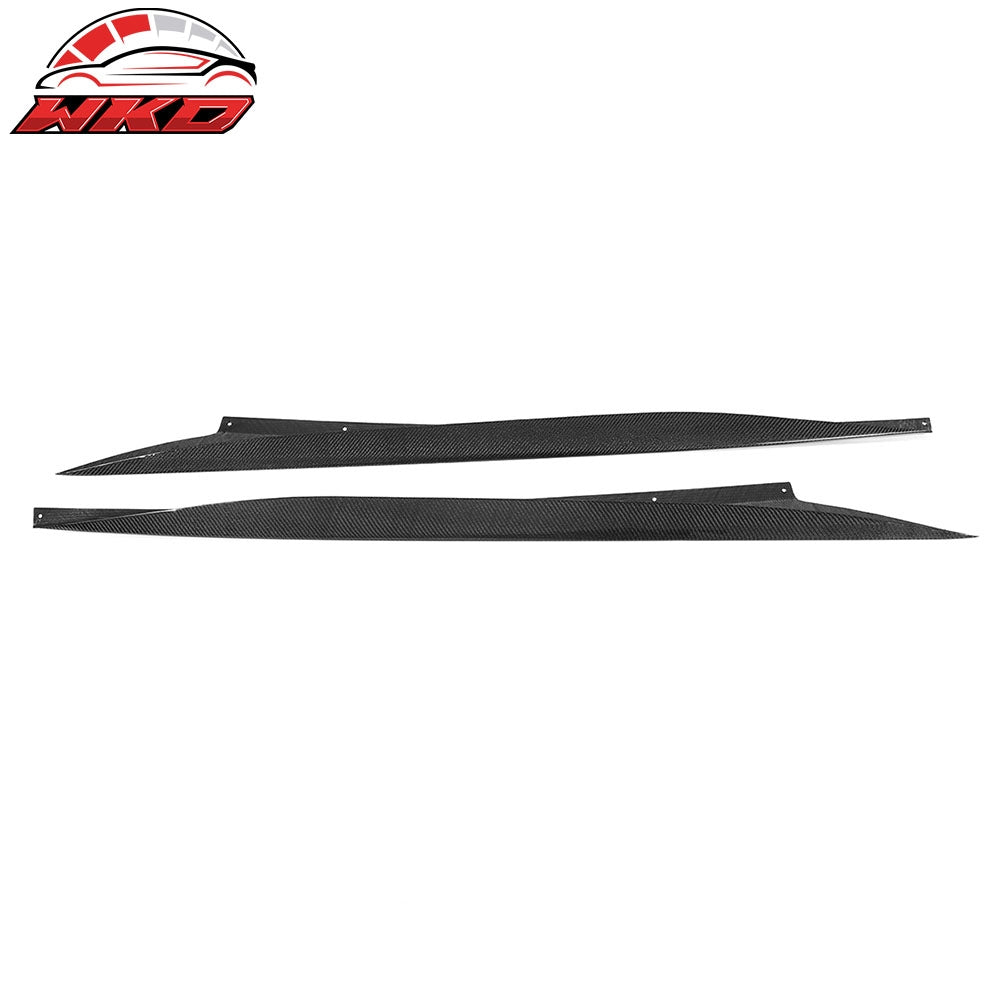 20-26 Chevrolet Corvette C8 Z51 Side Skirts Carbon Fiber CF | Wholesale