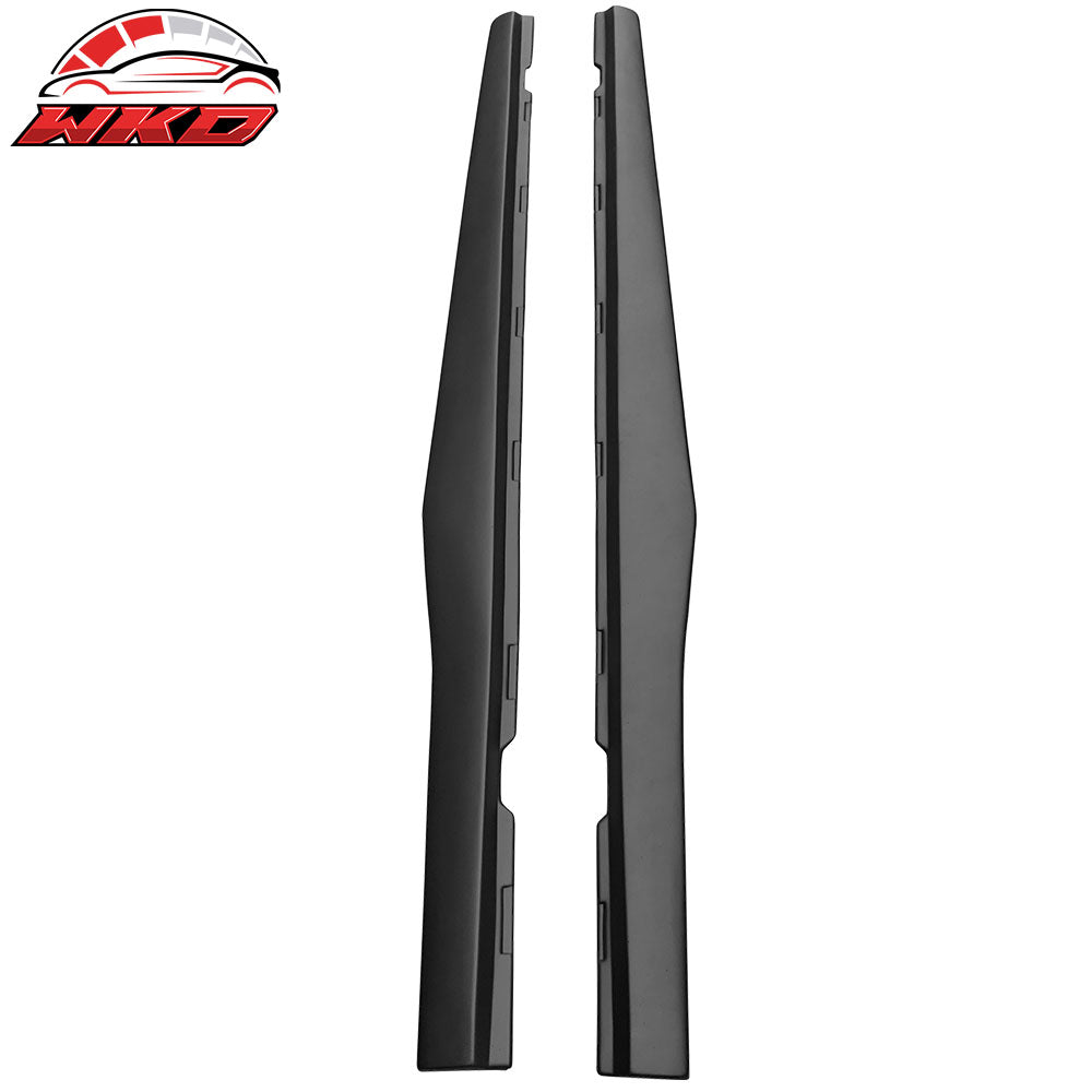 FitS 10-15 Chevrolet Camaro IKON Style 2PC Side Skirts Extension Rocker Panel PP