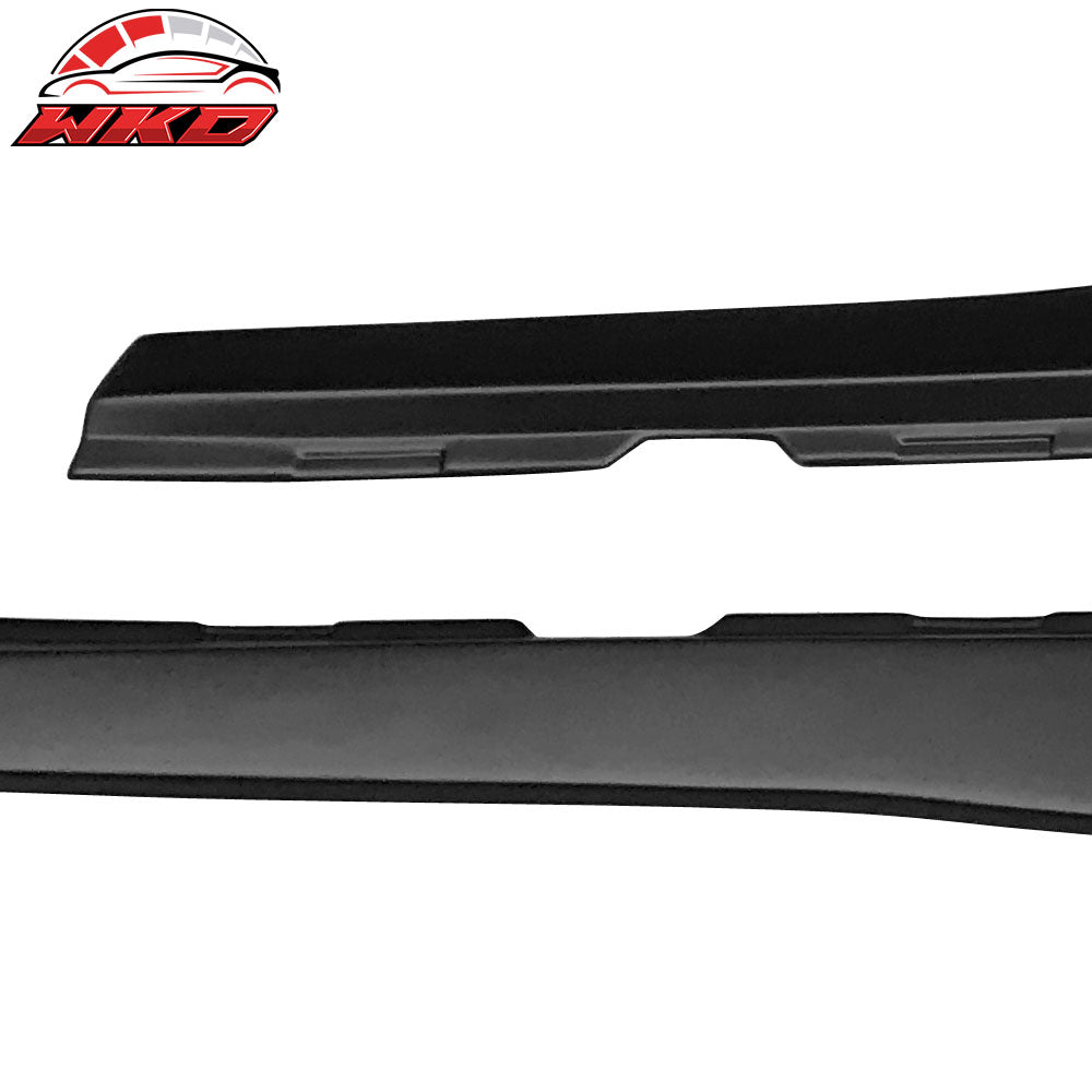 FitS 10-15 Chevrolet Camaro IKON Style 2PC Side Skirts Extension Rocker Panel PP
