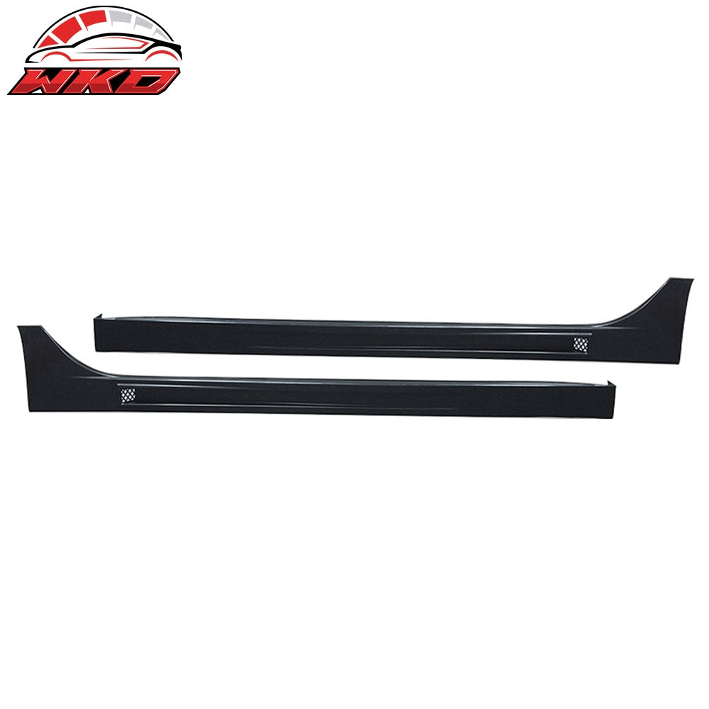 08-15 Lancer FQ FQ440 Style Side Skirts Extension - PP Polypropylene | Wholesale - Wikond Auto