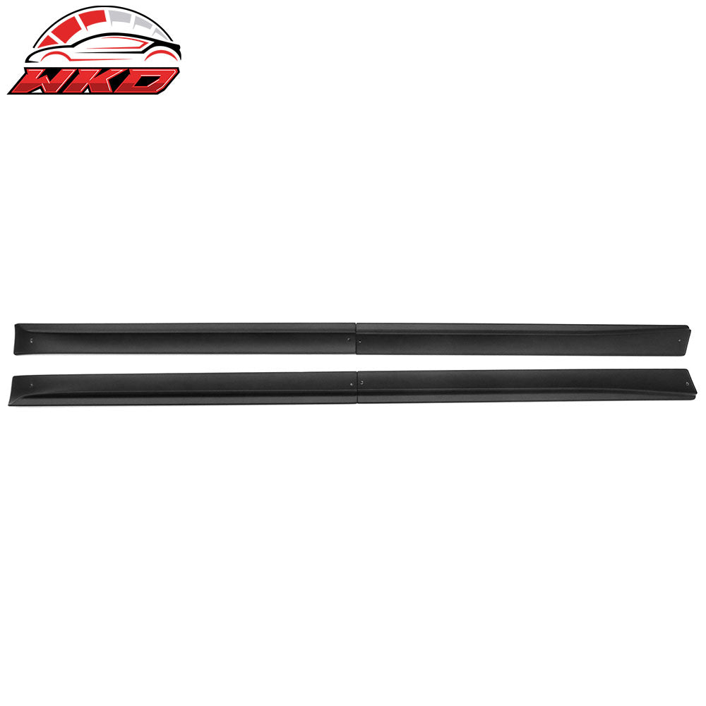20-24 Tesla Model Y V2 Style Matte Black Side Skirts Diffuser Splitter ABS | Wholesale