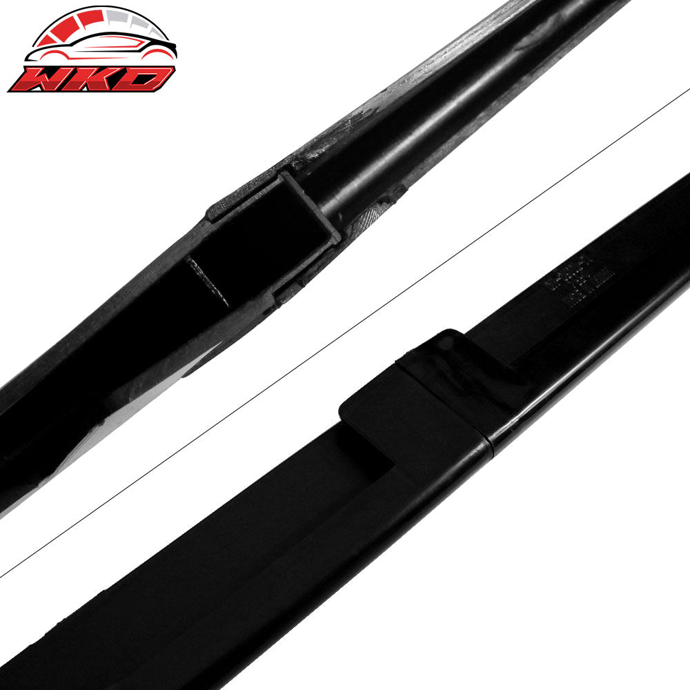 Fits 15-21 Subaru WRX STI Side Skirts Extension Splitter Rocker Panel Kit PP 2PC