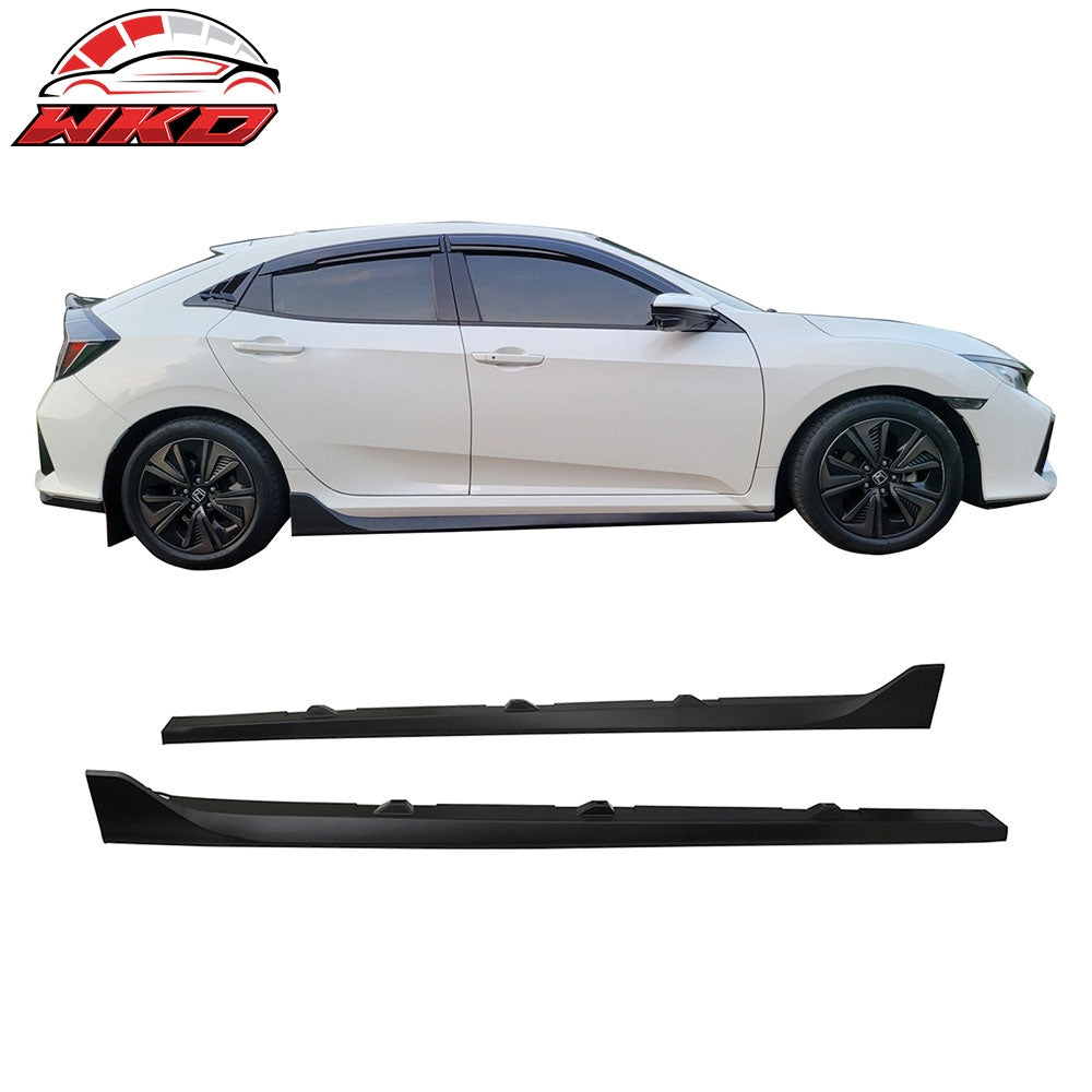 16-21 Honda Civic Sedan Type-R Style 2PCS Side Skirts Extension Splitter PP | Wholesale - Wikond Auto