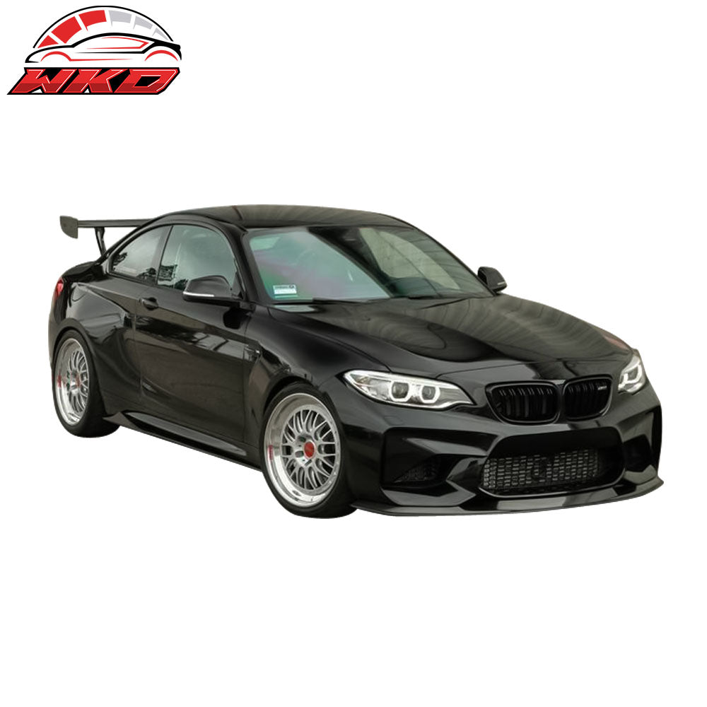 Universal 75 Inches 2PCS Side Skirts Extension Splitter Lip Carbon Fiber CF