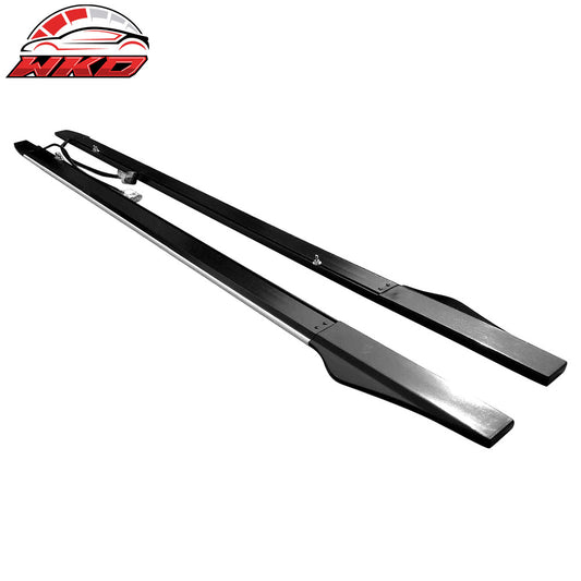 Universal 77.5" Side Skirts Lighting Step Extension Aluminum | Wholesale
