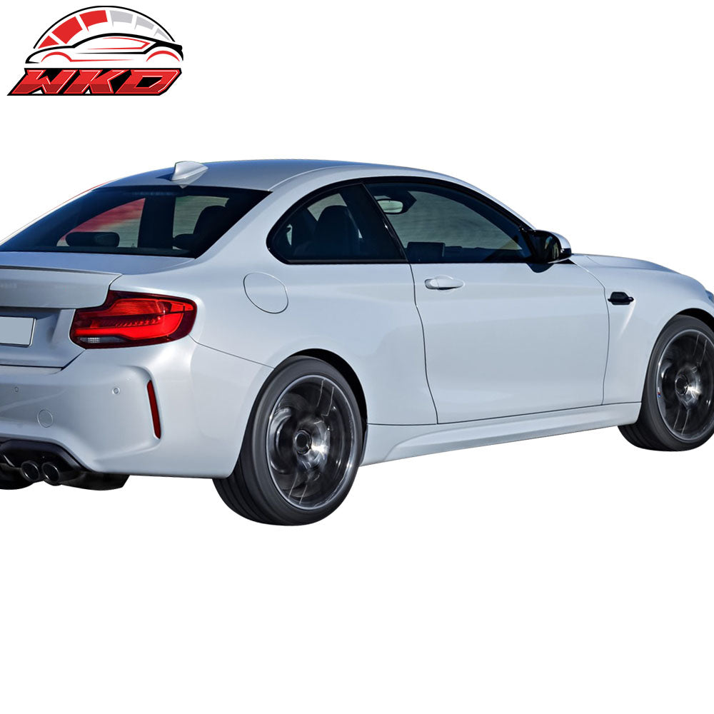 Fits 11-21 BMW F22 F23 2 Series M2 Style Side Skirts In Pair - PP