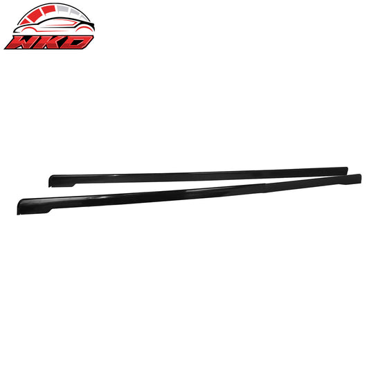 15-21 Subaru WRX STI 4PCS Side Skirts PP Painted #D4S Crystal Black Silica | Wholesale